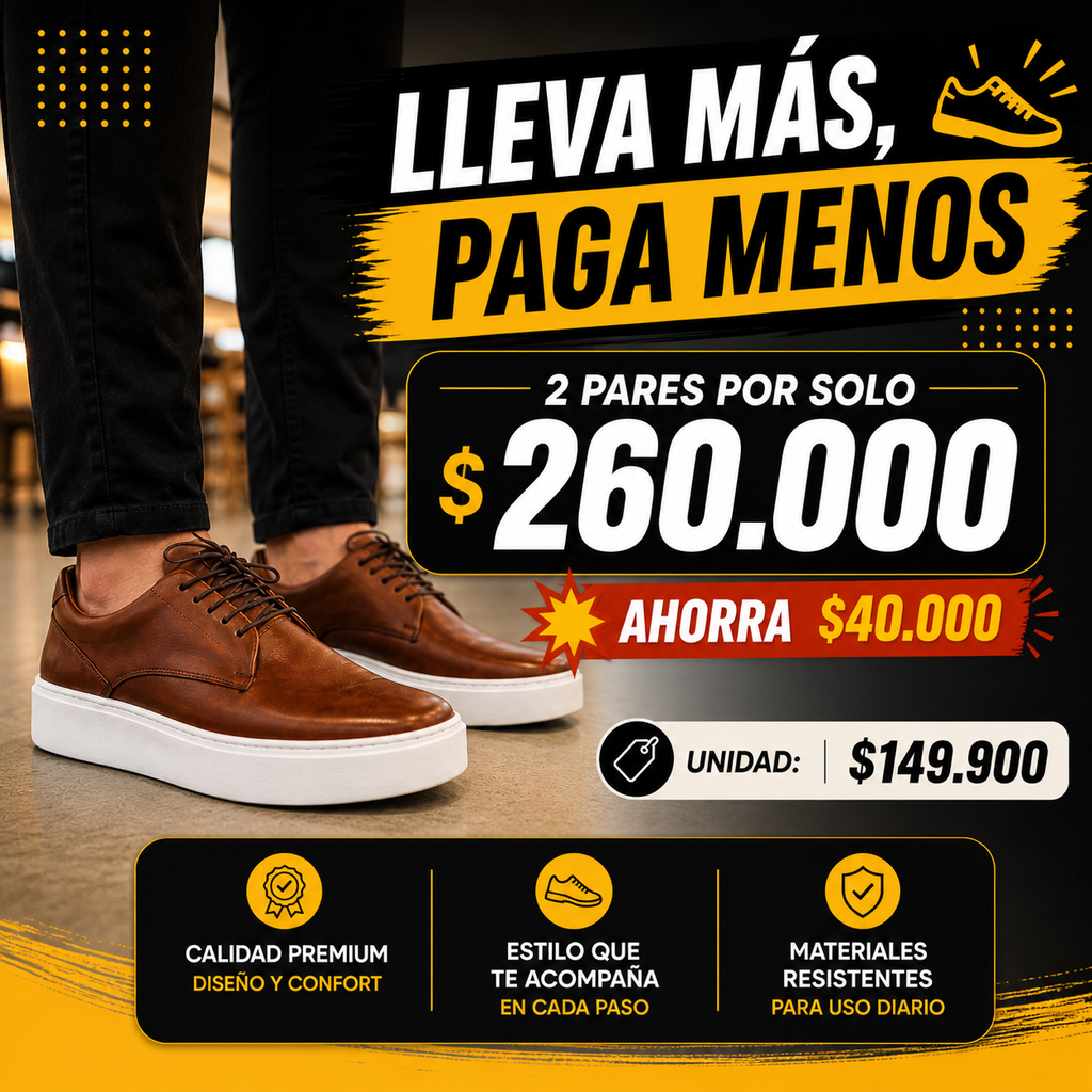 Zapato Casual Hombre BatoX Valentín