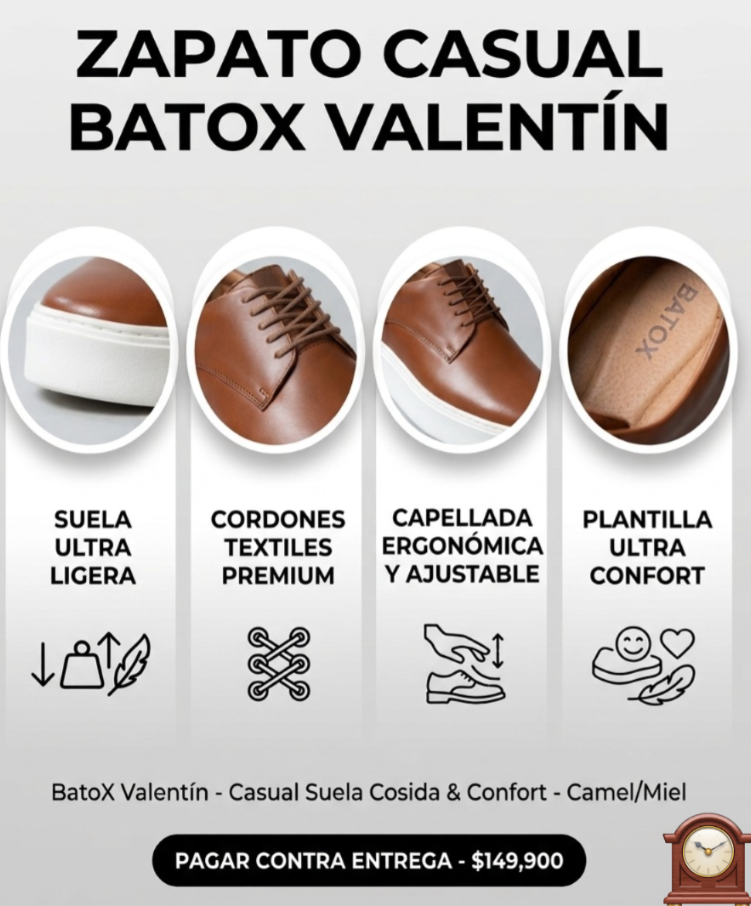 Zapato Casual Hombre BatoX Valentín